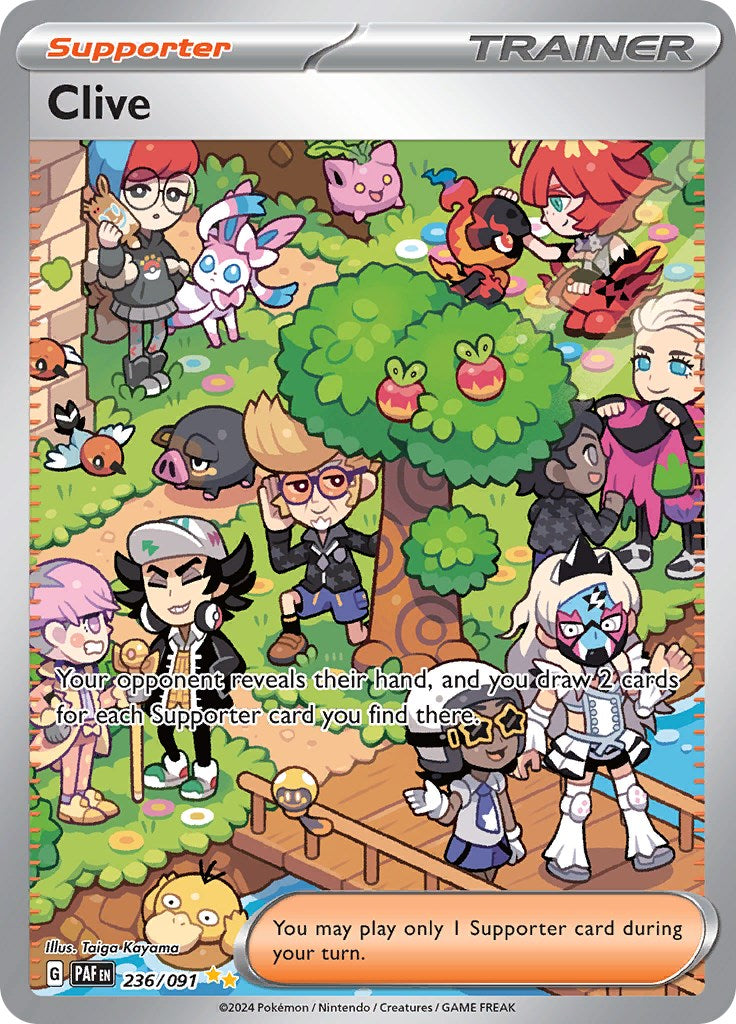 Clive (236/091) [Scarlet & Violet: Paldean Fates] | Exor Games Bridgewater