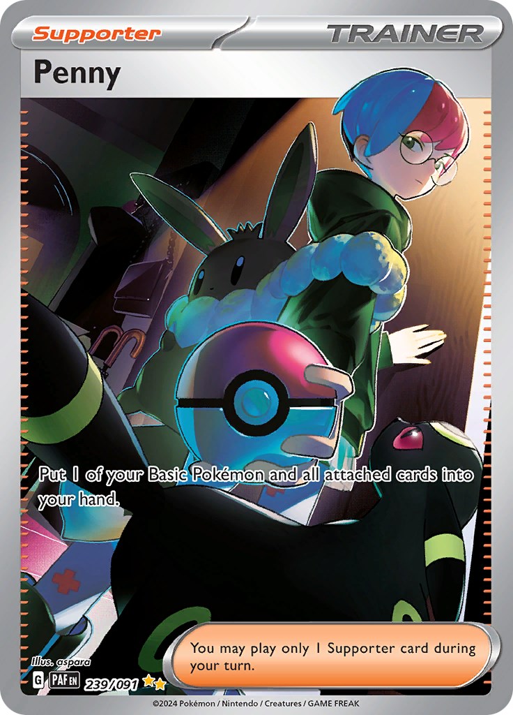 Penny (239/091) [Scarlet & Violet: Paldean Fates] | Exor Games Bridgewater