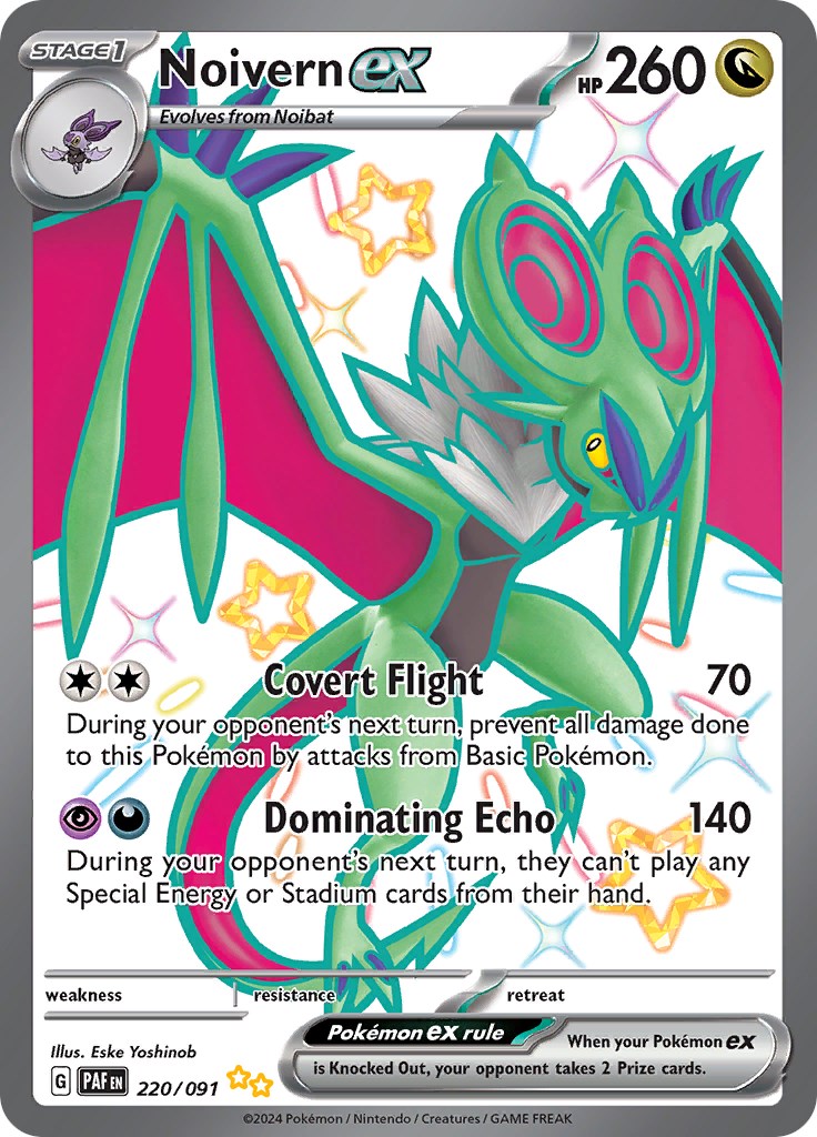 Noivern ex (220/091) [Scarlet & Violet: Paldean Fates] | Exor Games Bridgewater