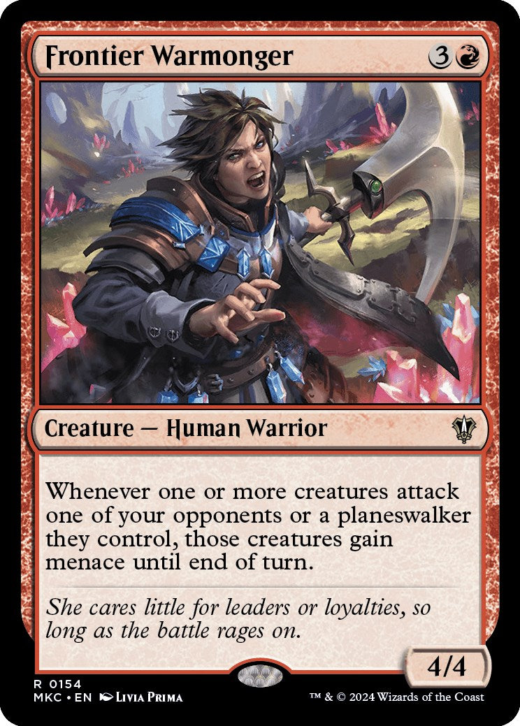 Frontier Warmonger [Murders at Karlov Manor Commander] | Exor Games Bridgewater