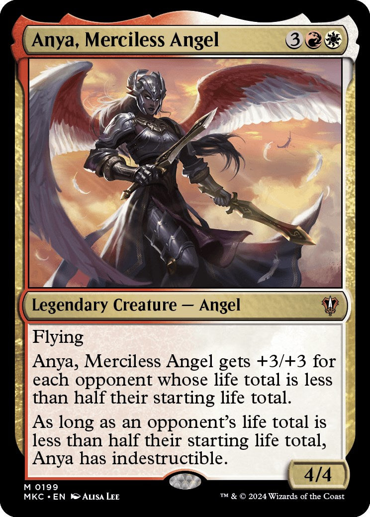 Anya, Merciless Angel [Murders at Karlov Manor Commander] | Exor Games Bridgewater