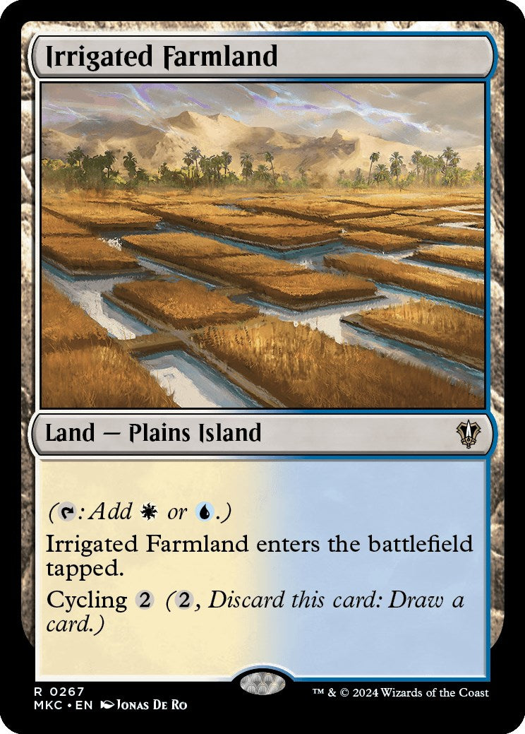 Irrigated Farmland [Murders at Karlov Manor Commander] | Exor Games Bridgewater