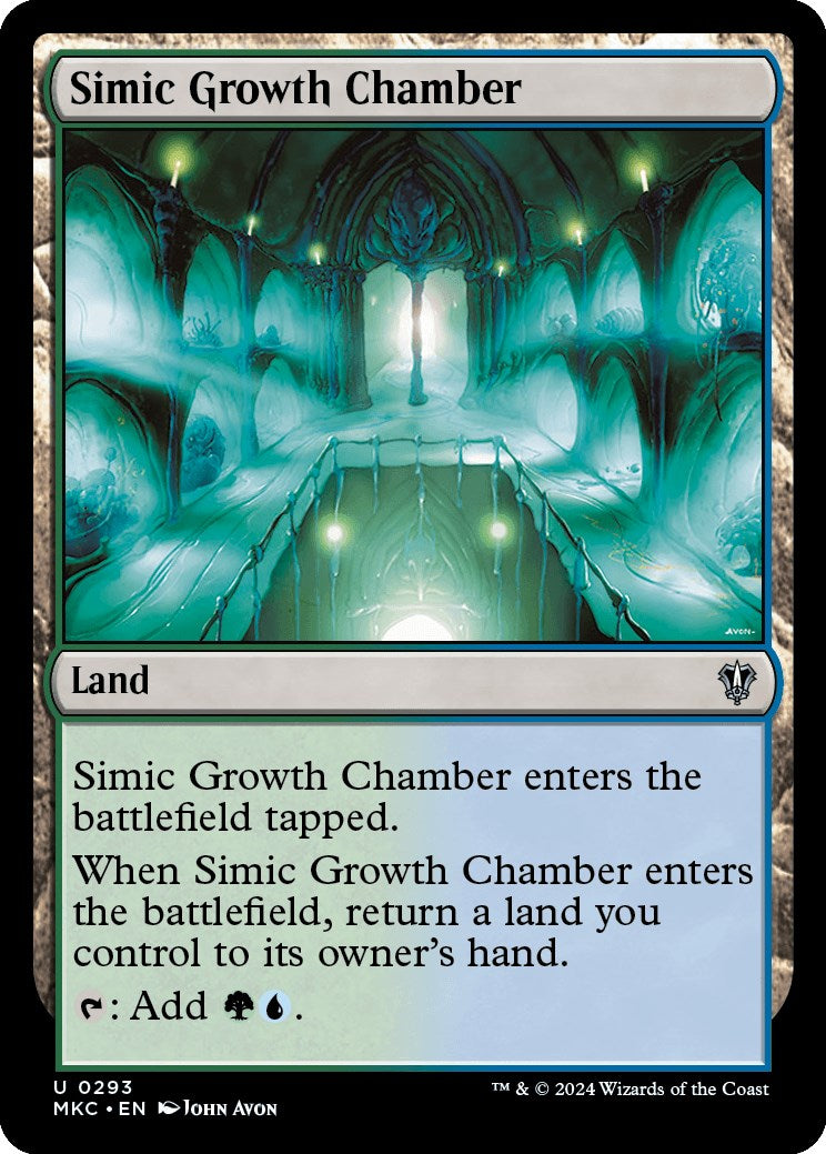 Simic Growth Chamber [Murders at Karlov Manor Commander] | Exor Games Bridgewater