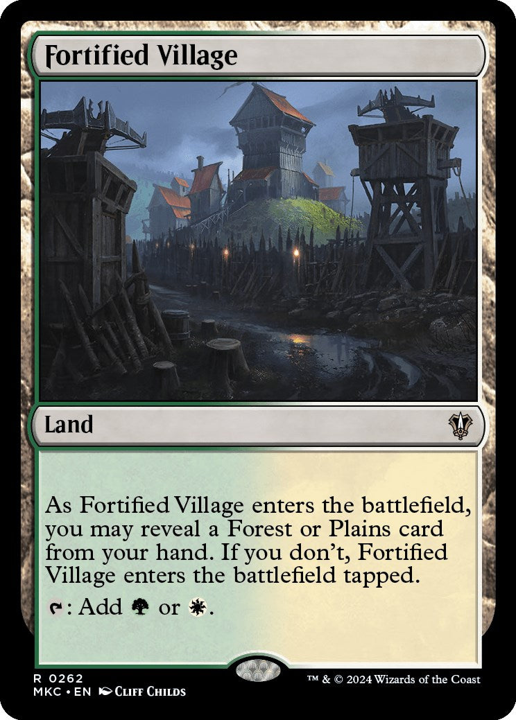 Fortified Village [Murders at Karlov Manor Commander] | Exor Games Bridgewater