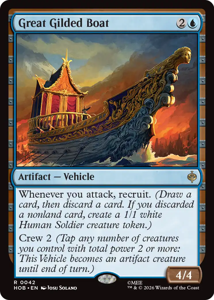 Great Gilded Boat [The Hobbit] | Exor Games Bridgewater