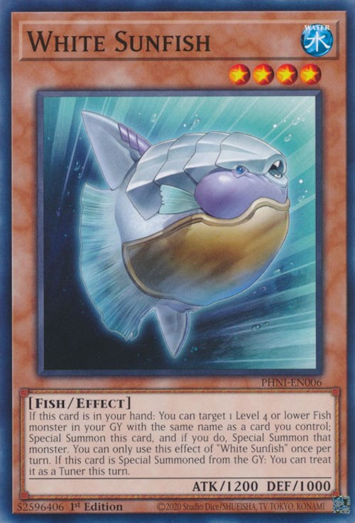 White Sunfish [PHNI-EN006] Common | Exor Games Bridgewater