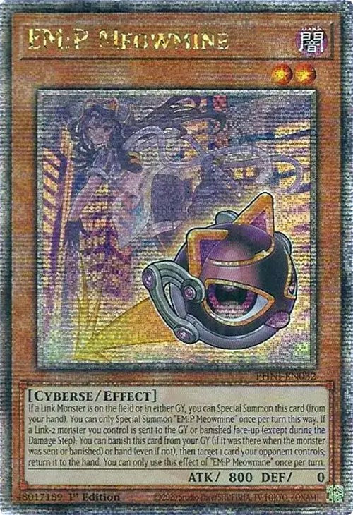 EM:P Meowmine [PHNI-EN032] Quarter Century Secret Rare | Exor Games Bridgewater