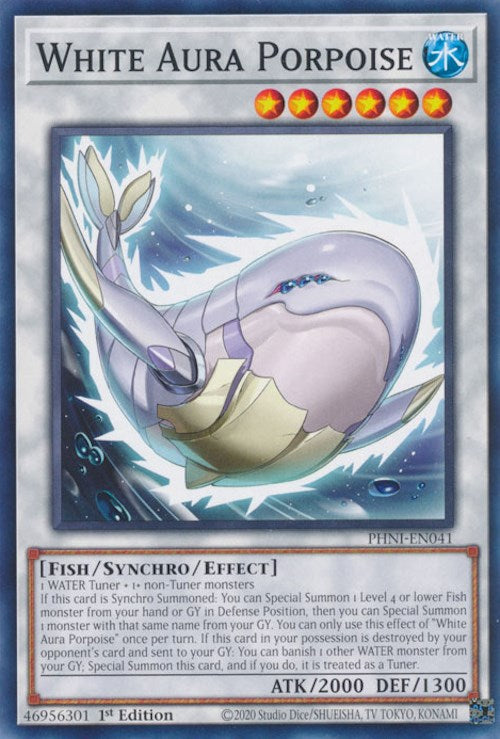White Aura Porpoise [PHNI-EN041] Common | Exor Games Bridgewater