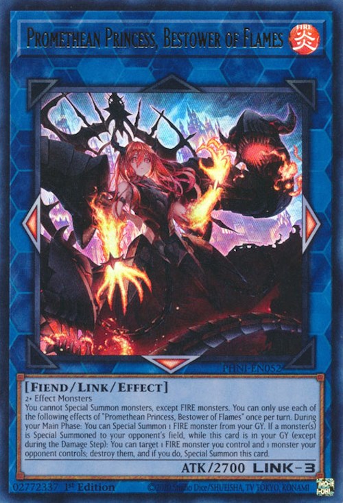 Promethean Princess, Bestower of Flames [PHNI-EN052] Ultra Rare | Exor Games Bridgewater