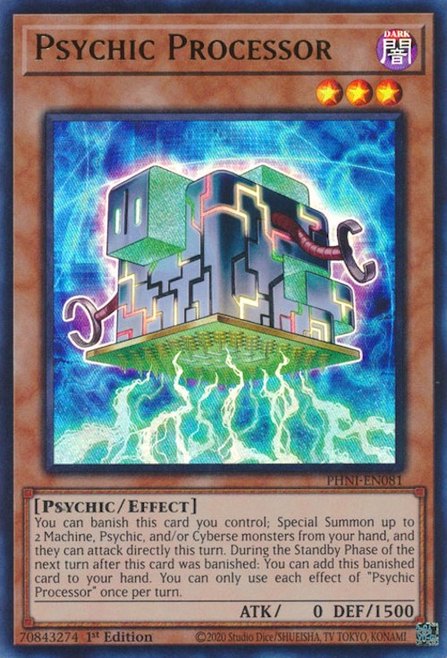 Psychic Processor [PHNI-EN081] Ultra Rare | Exor Games Bridgewater