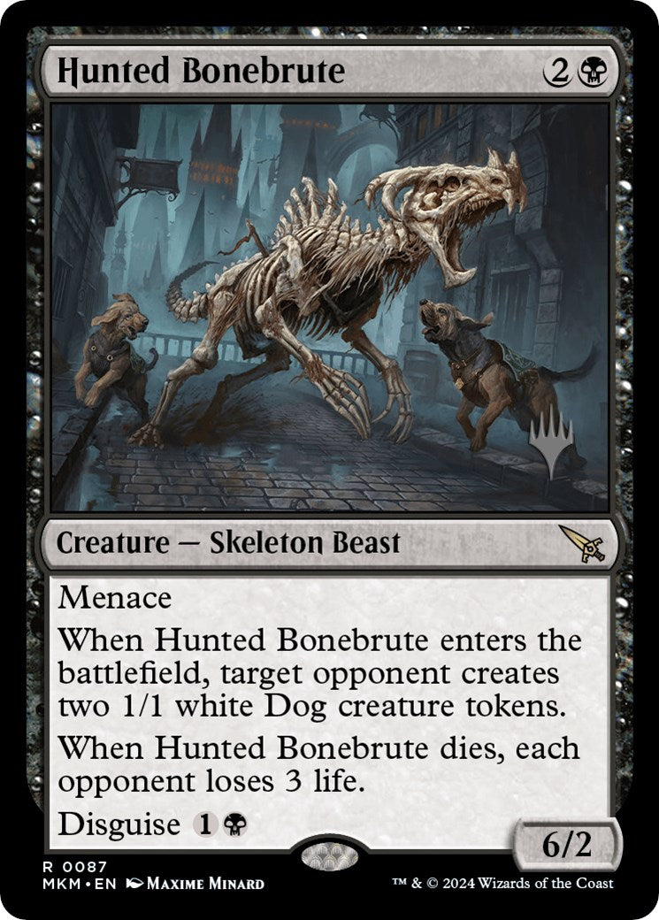 Hunted Bonebrute (Promo Pack) [Murders at Karlov Manor Promos] | Exor Games Bridgewater