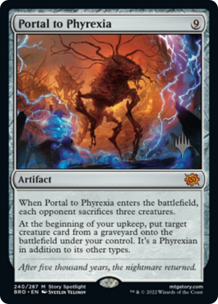 Portal to Phyrexia (Promo Pack) [The Brothers' War Promos] | Exor Games Bridgewater