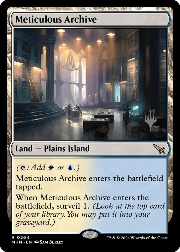 Meticulous Archive (Promo Pack) [Murders at Karlov Manor Promos] | Exor Games Bridgewater