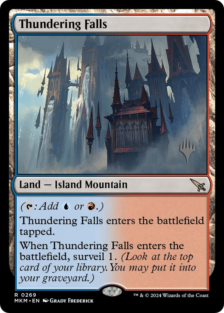 Thundering Falls (Promo Pack) [Murders at Karlov Manor Promos] | Exor Games Bridgewater