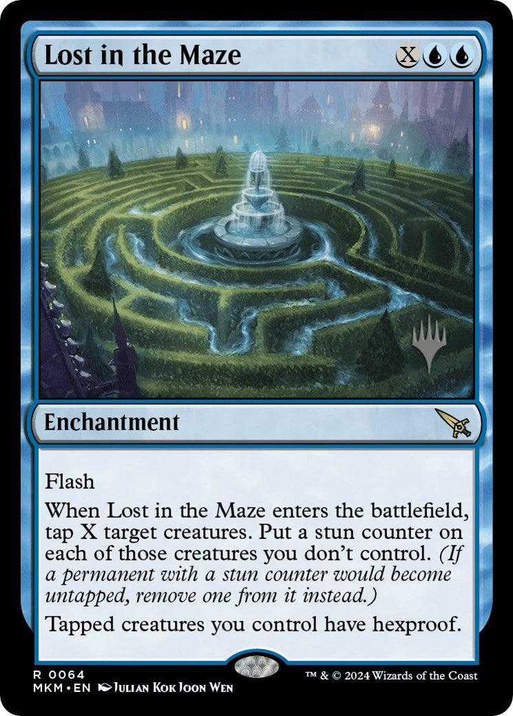 Lost in the Maze (Promo Pack) [Murders at Karlov Manor Promos] | Exor Games Bridgewater