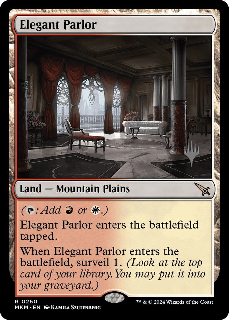 Elegant Parlor (Promo Pack) [Murders at Karlov Manor Promos] | Exor Games Bridgewater