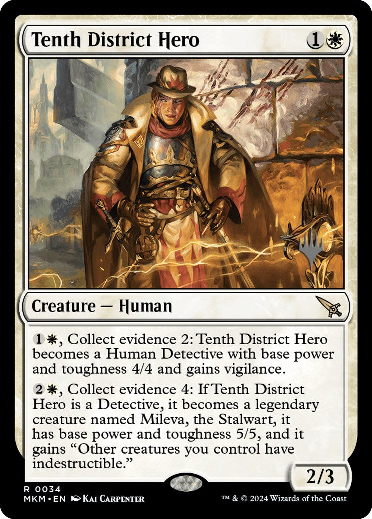 Tenth District Hero (Promo Pack) [Murders at Karlov Manor Promos] | Exor Games Bridgewater