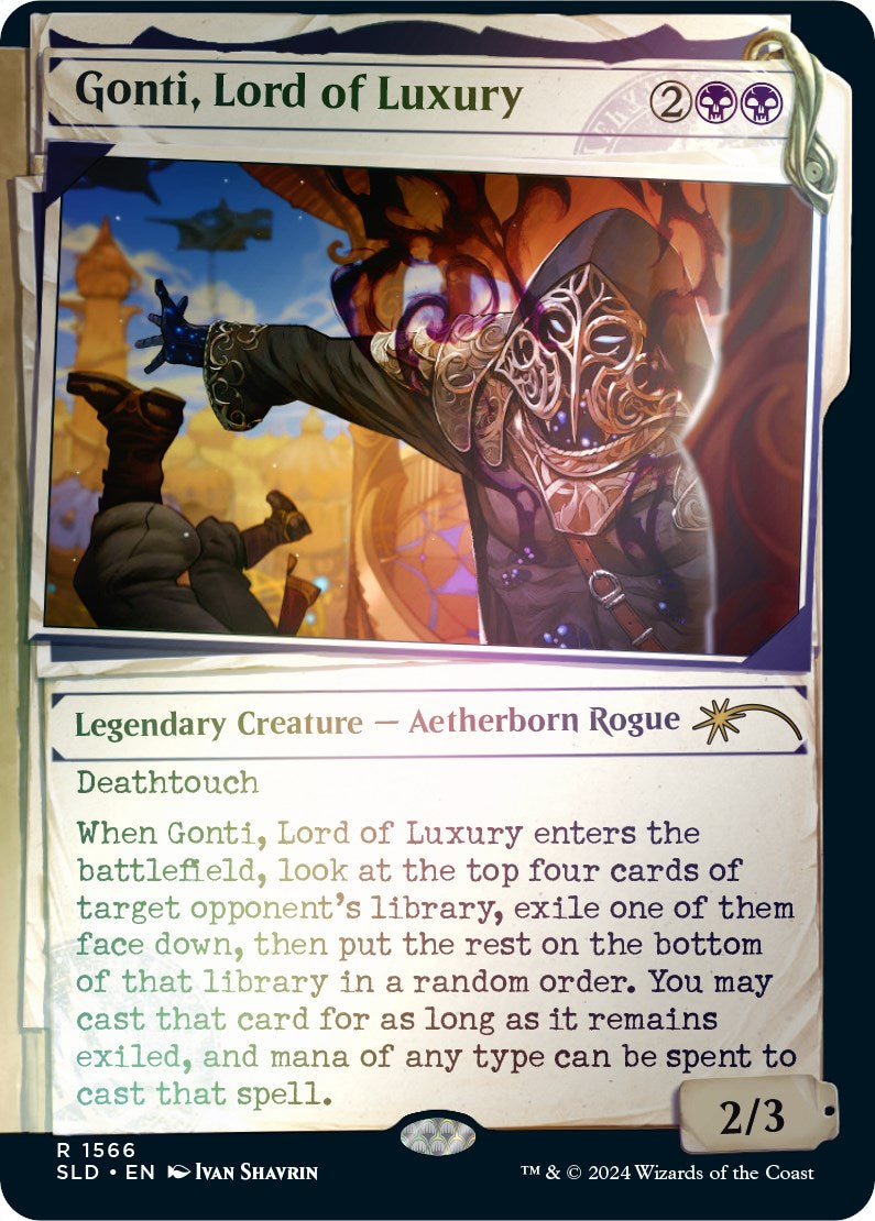 Gonti, Lord of Luxury (Rainbow Foil) [Secret Lair Drop Series] | Exor Games Bridgewater