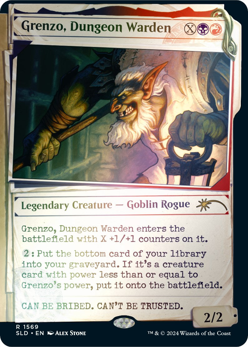 Grenzo, Dungeon Warden (Rainbow Foil) [Secret Lair Drop Series] | Exor Games Bridgewater