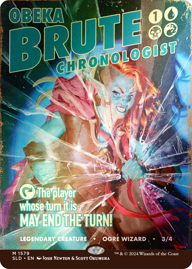 Obeka, Brute Chronologist (Rainbow Foil) [Secret Lair Drop Series] | Exor Games Bridgewater