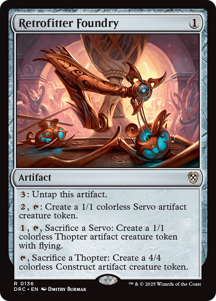 Retrofitter Foundry [Aetherdrift Commander] | Exor Games Bridgewater
