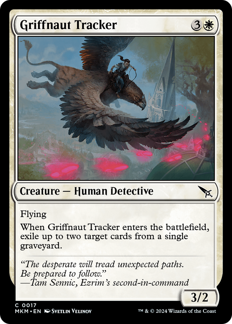 Griffnaut Tracker [Murders at Karlov Manor] | Exor Games Bridgewater