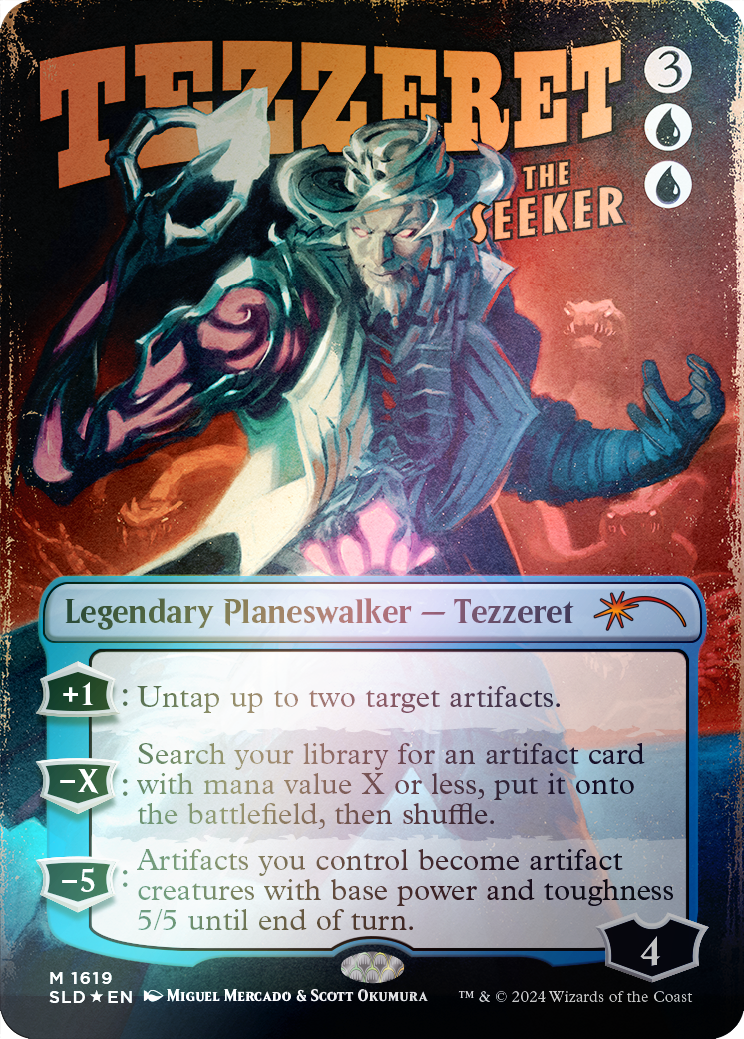 Tezzeret the Seeker (1619) (Rainbow Foil) [Secret Lair Drop Series] | Exor Games Bridgewater