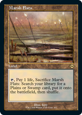 Marsh Flats (Retro Foil Etched) [Modern Horizons 2] | Exor Games Bridgewater