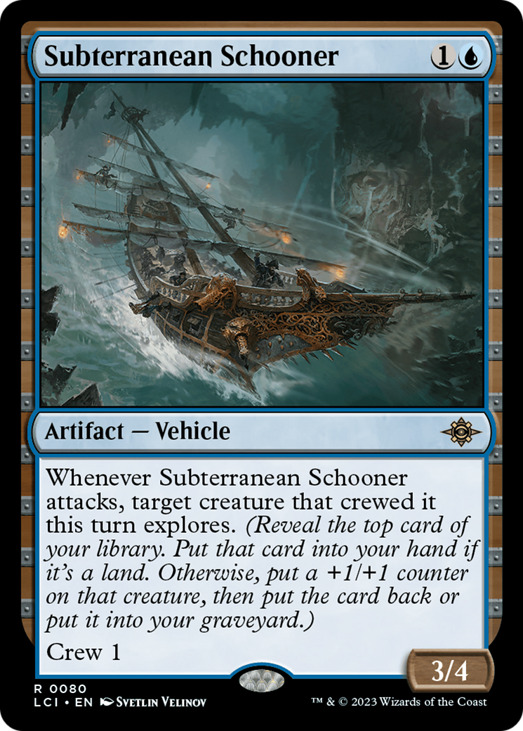 Subterranean Schooner [The Lost Caverns of Ixalan] | Exor Games Bridgewater