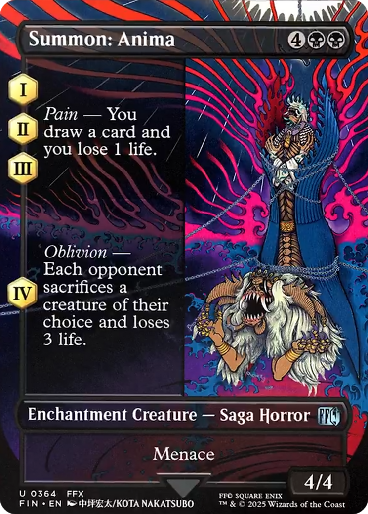 Summon: Anima (Borderless) [FINAL FANTASY] | Exor Games Bridgewater