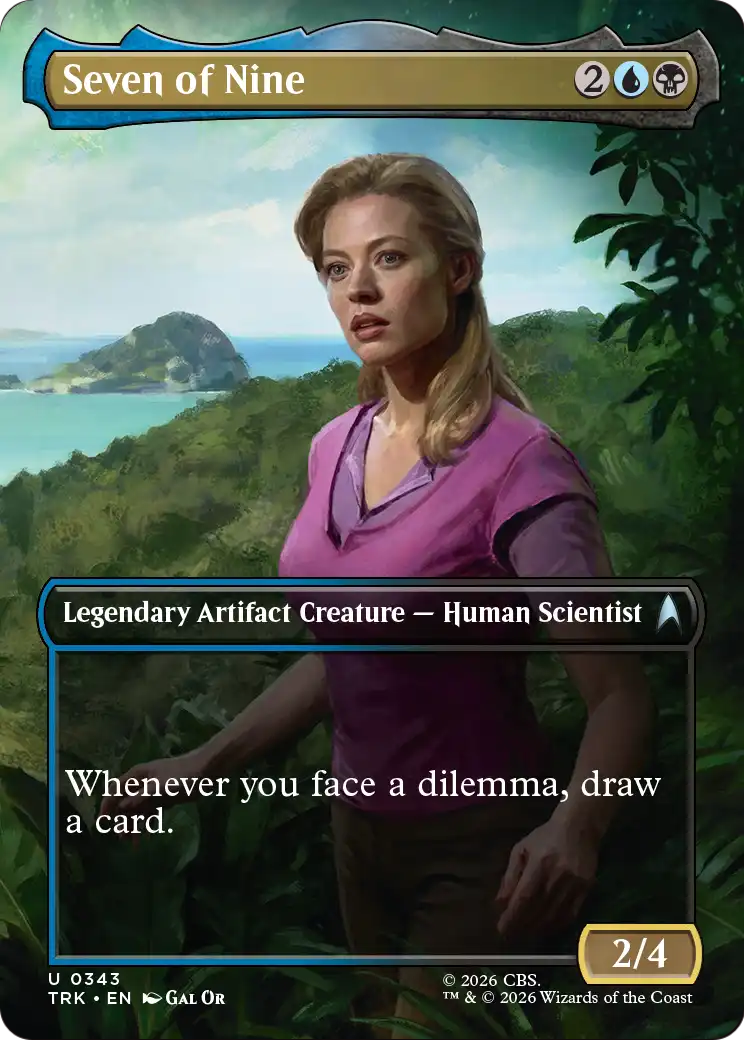 Seven of Nine (Borderless) [Star Trek] | Exor Games Bridgewater