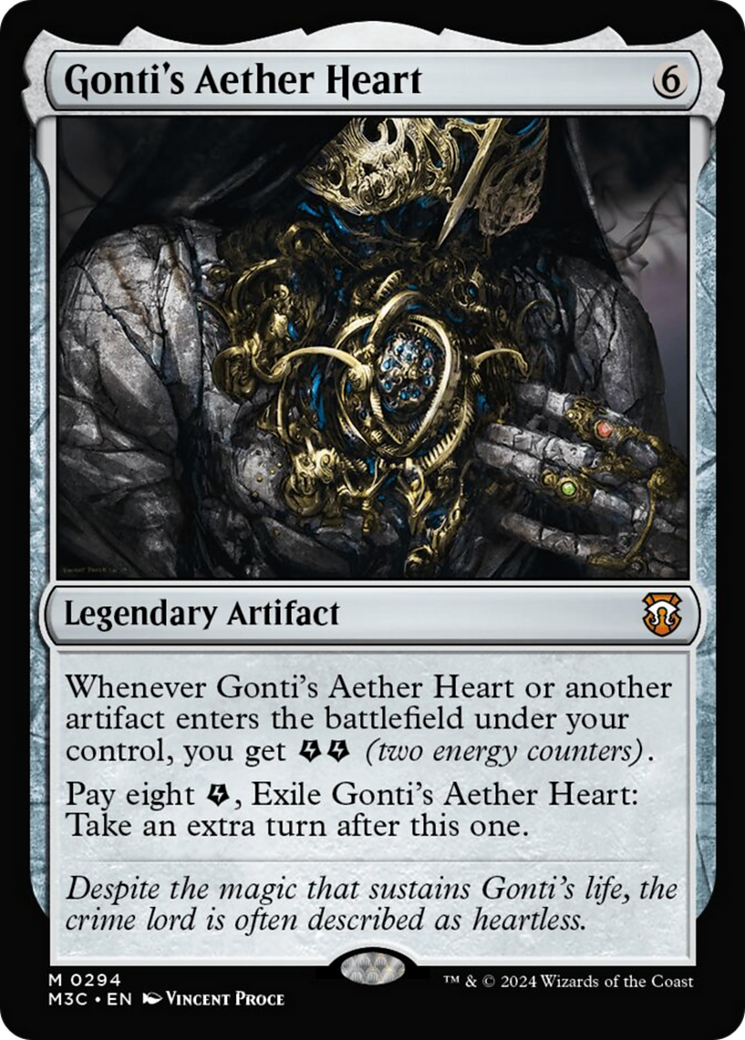 Gonti's Aether Heart [Modern Horizons 3 Commander] | Exor Games Bridgewater