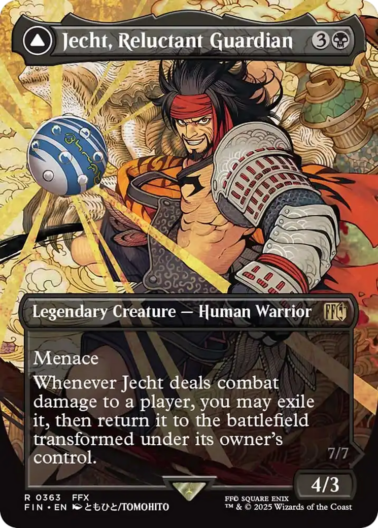 Jecht, Reluctant Guardian // Braska's Final Aeon (Borderless) [FINAL FANTASY] | Exor Games Bridgewater