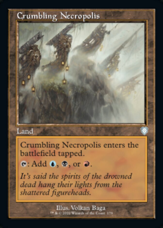 Crumbling Necropolis (Retro) [The Brothers' War Commander] | Exor Games Bridgewater