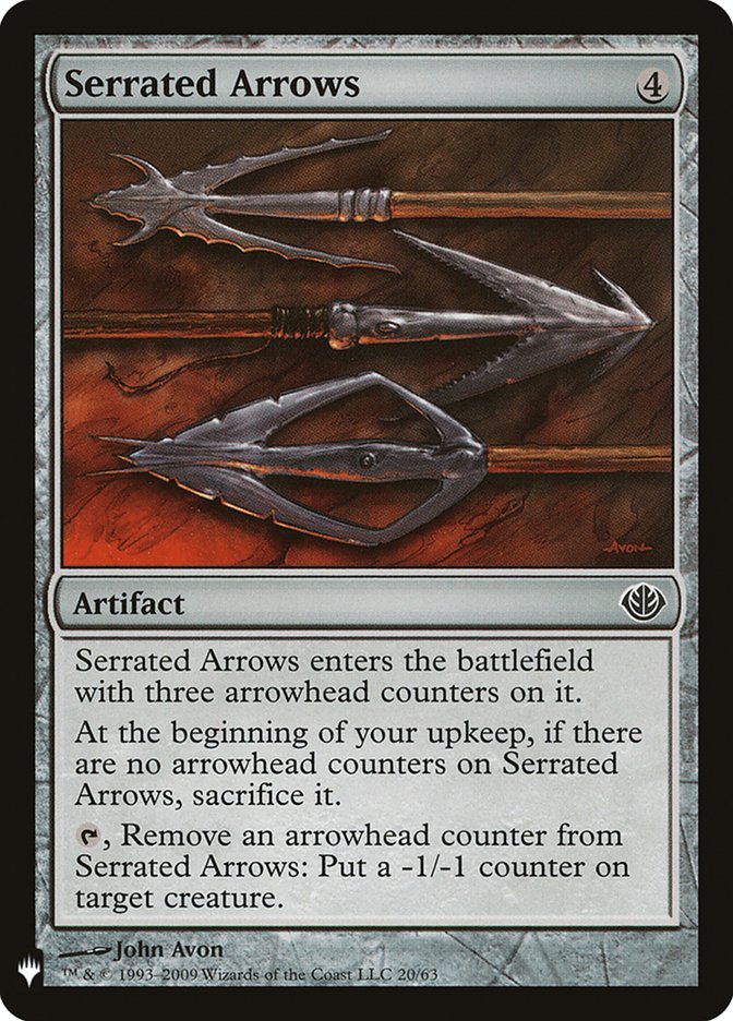 Serrated Arrows [Mystery Booster] | Exor Games Bridgewater