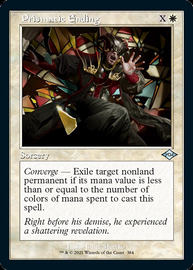 Prismatic Ending (Retro Foil Etched) [Modern Horizons 2] | Exor Games Bridgewater