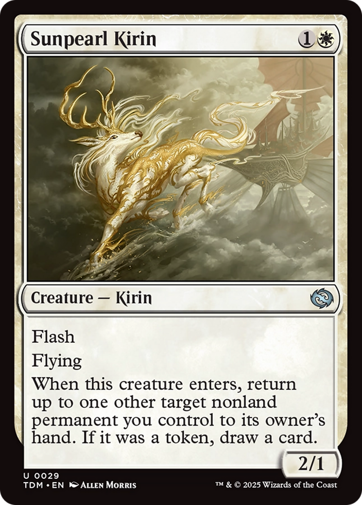Sunpearl Kirin [Tarkir: Dragonstorm] | Exor Games Bridgewater