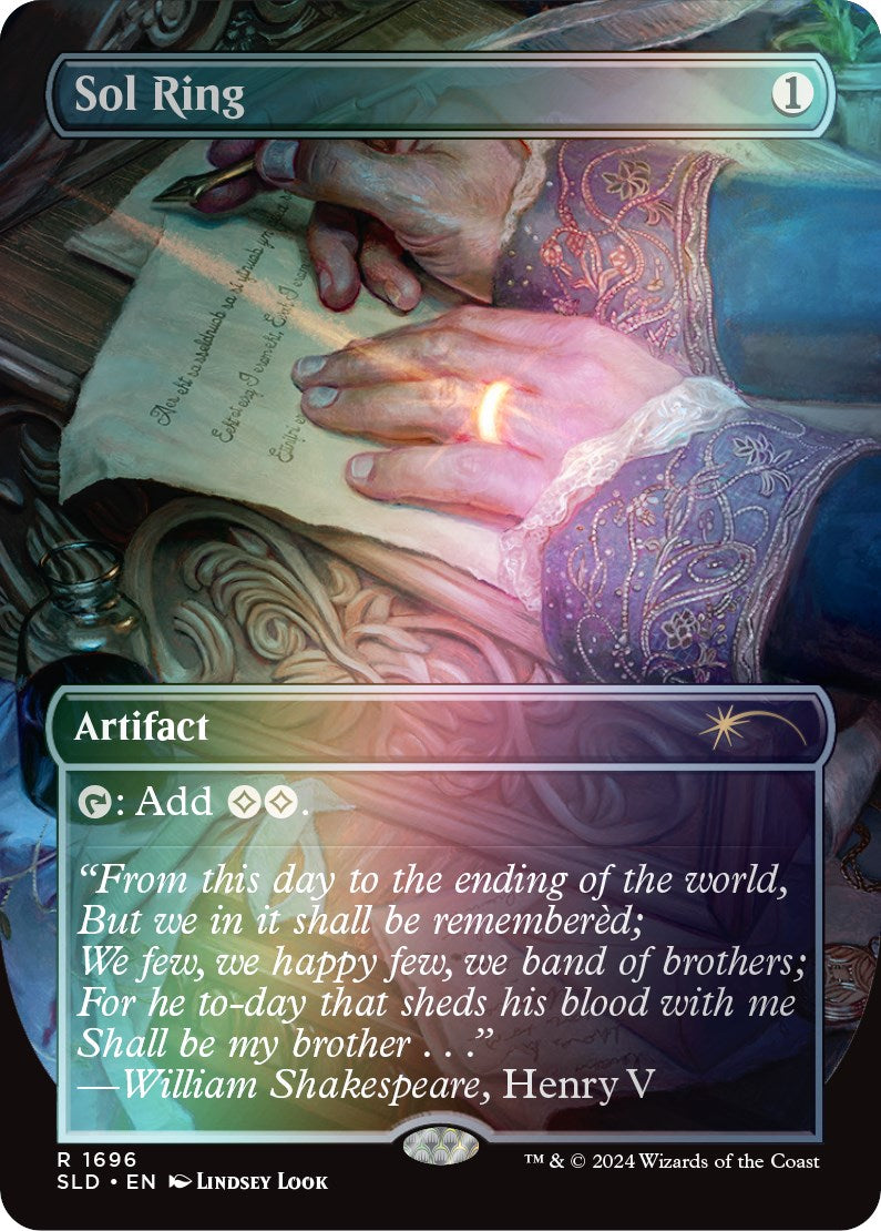 Sol Ring (1696) (Rainbow Foil) [Secret Lair: Sheldon's Spellbook] | Exor Games Bridgewater