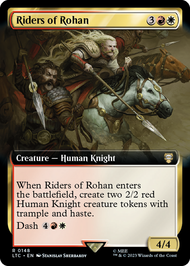 Riders of Rohan (Extended Art) [The Lord of the Rings: Tales of Middle-Earth Commander] | Exor Games Bridgewater