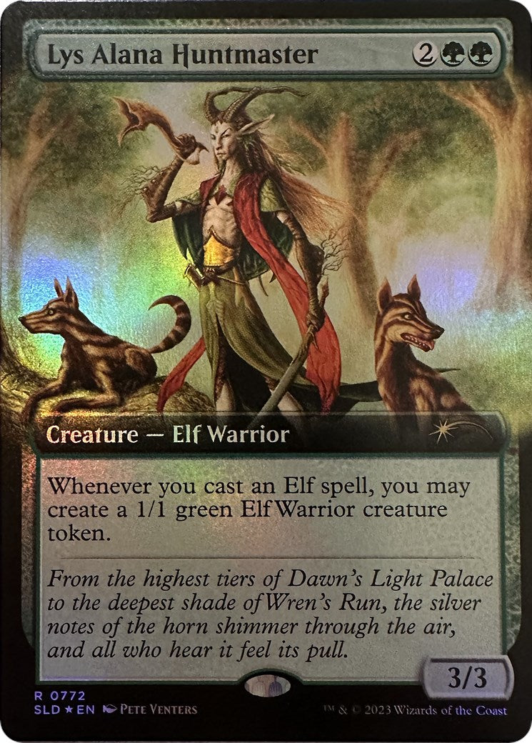 Lys Alana Huntmaster (Extended Art) [Secret Lair Drop Series] | Exor Games Bridgewater