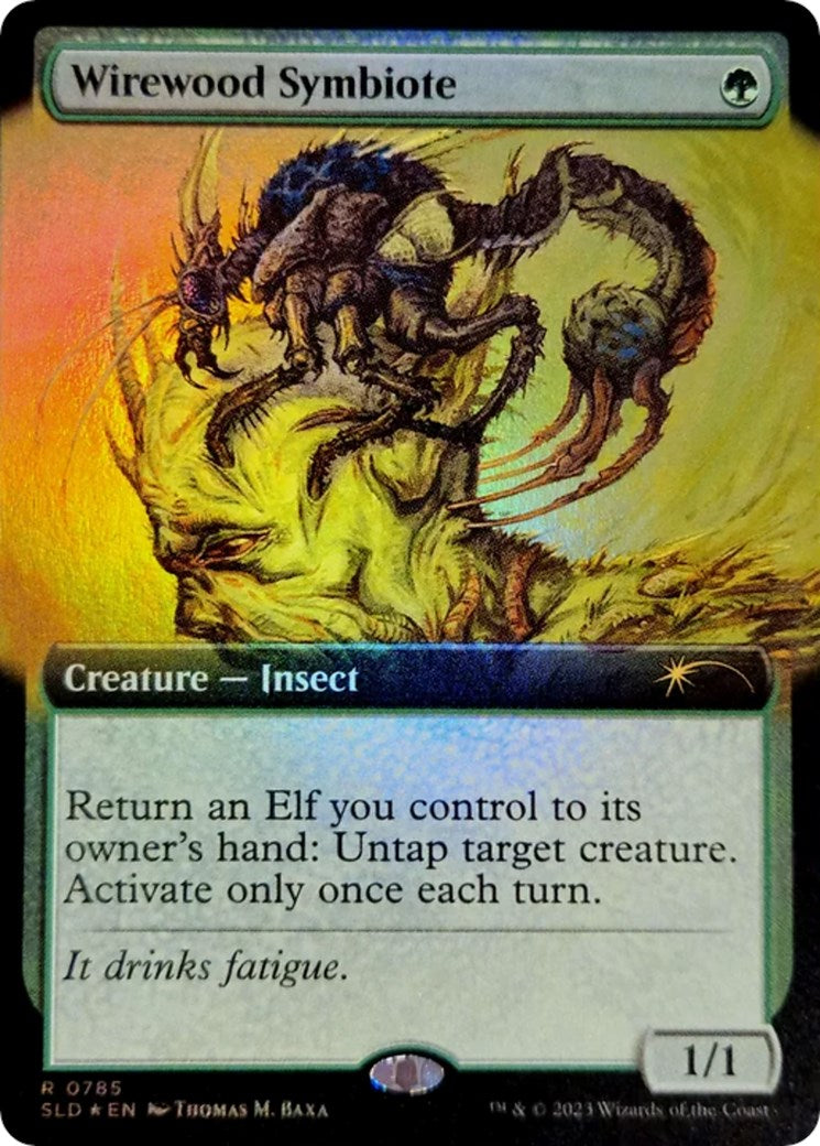 Wirewood Symbiote (Extended Art) [Secret Lair Drop Series] | Exor Games Bridgewater