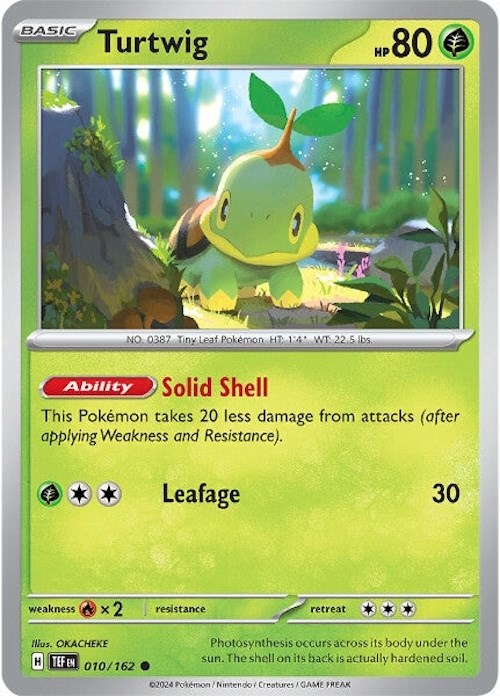 Turtwig (010/162) [Scarlet & Violet: Temporal Forces] | Exor Games Bridgewater