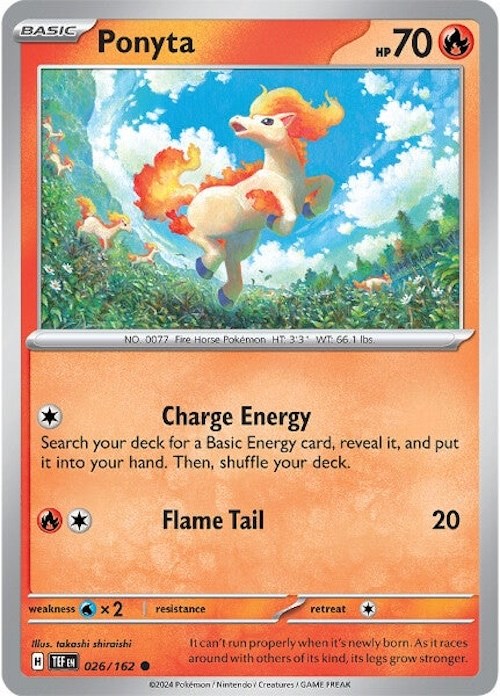 Ponyta (026/162) [Scarlet & Violet: Temporal Forces] | Exor Games Bridgewater