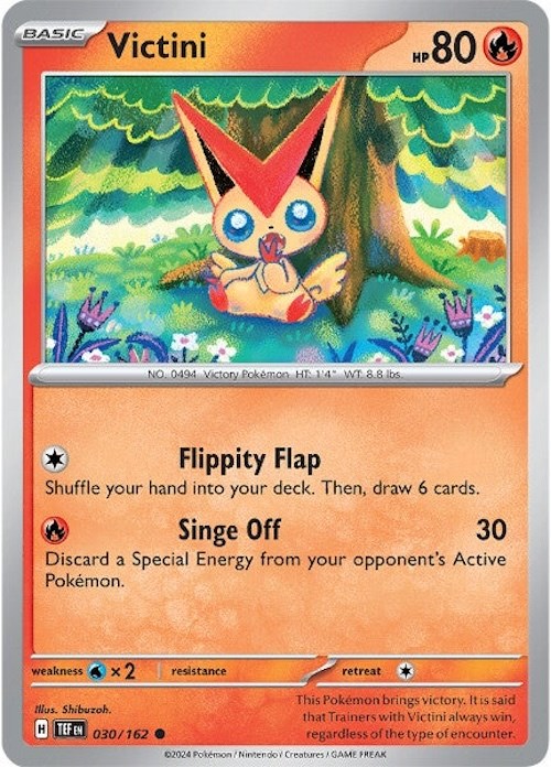 Victini (030/162) [Scarlet & Violet: Temporal Forces] | Exor Games Bridgewater