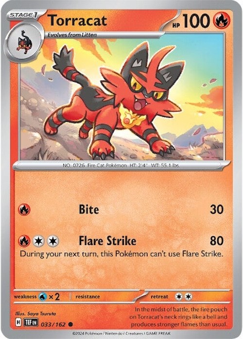 Torracat (033/162) [Scarlet & Violet: Temporal Forces] | Exor Games Bridgewater