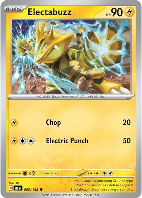 Electabuzz (053/162) [Scarlet & Violet: Temporal Forces] | Exor Games Bridgewater