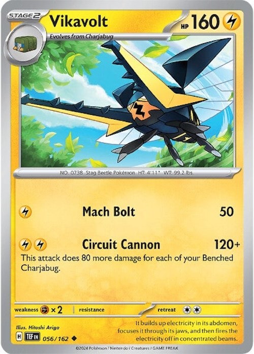 Vikavolt (056/162) [Scarlet & Violet: Temporal Forces] | Exor Games Bridgewater