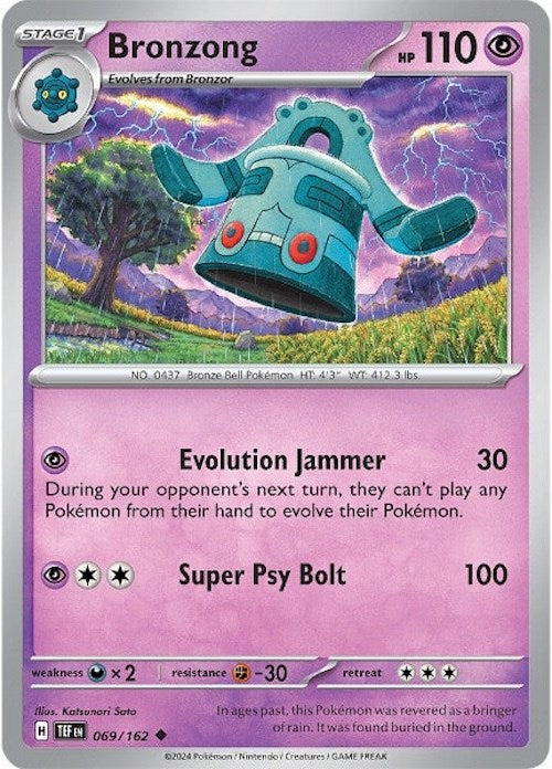 Bronzong (069/162) [Scarlet & Violet: Temporal Forces] | Exor Games Bridgewater