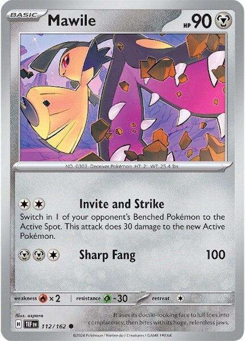 Mawile (112/162) [Scarlet & Violet: Temporal Forces] | Exor Games Bridgewater