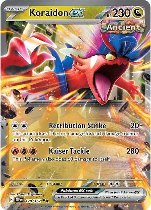 Koraidon ex (120/162) [Scarlet & Violet: Temporal Forces] | Exor Games Bridgewater